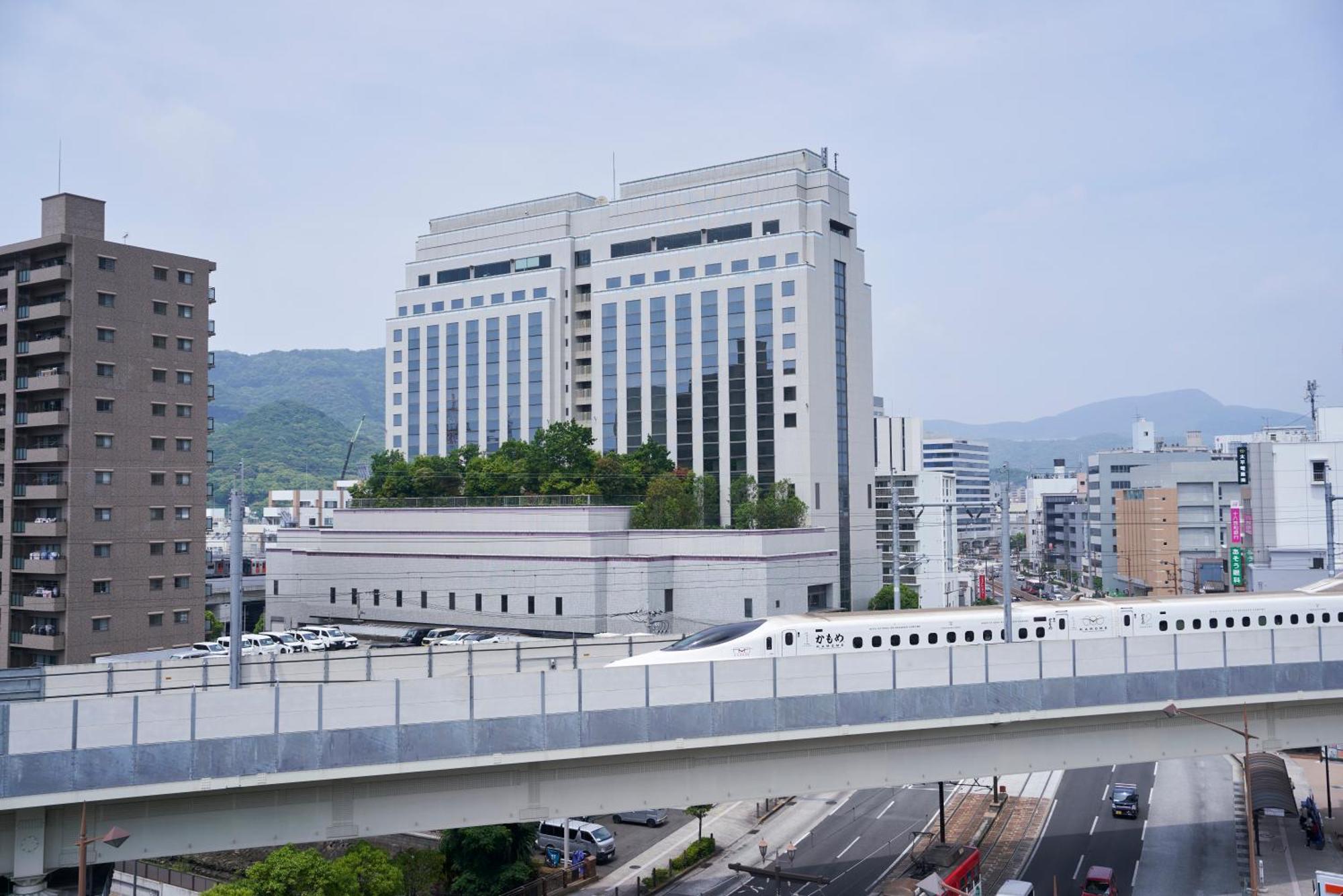 Hotel THE GLOBAL VIEW Nagasaki Zewnętrze zdjęcie The station in 2015